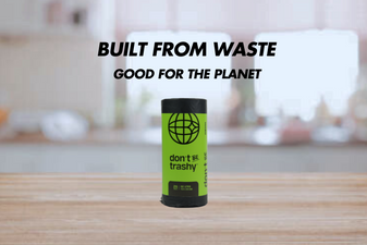 What is recycled garbage bag?