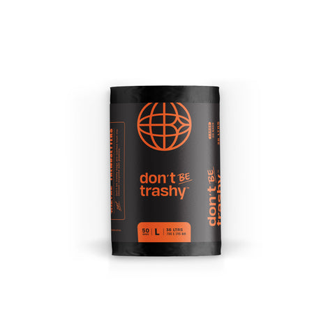36L Heavy Duty Recycled Garbage Bags