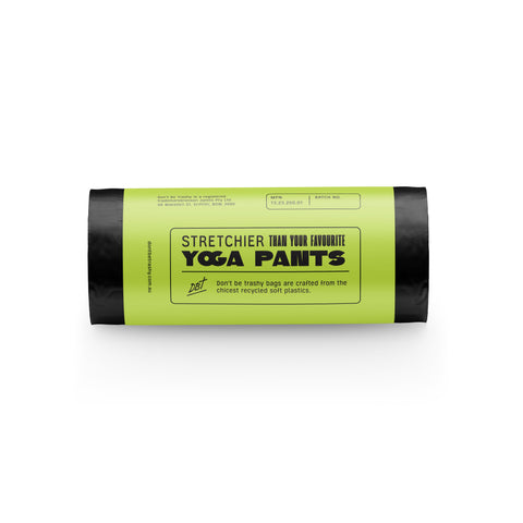 73L Black Recycled Garbage Bags