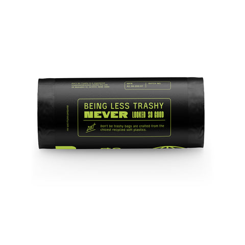 82L Extra Heavy Duty Recycled Garbage Bags